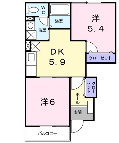 スカイパークの間取り