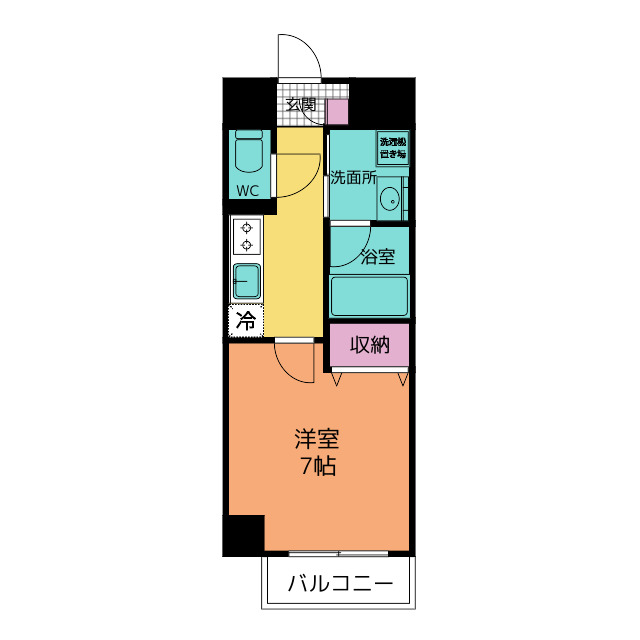 メイプル高横須賀の間取り