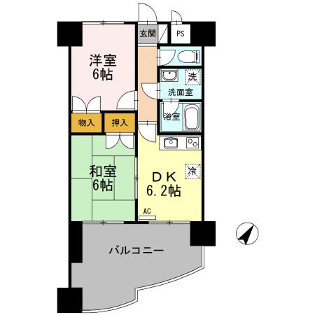 ダイヤヒルズ島瀬の間取り