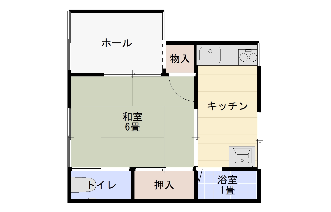 栗山住宅の間取り