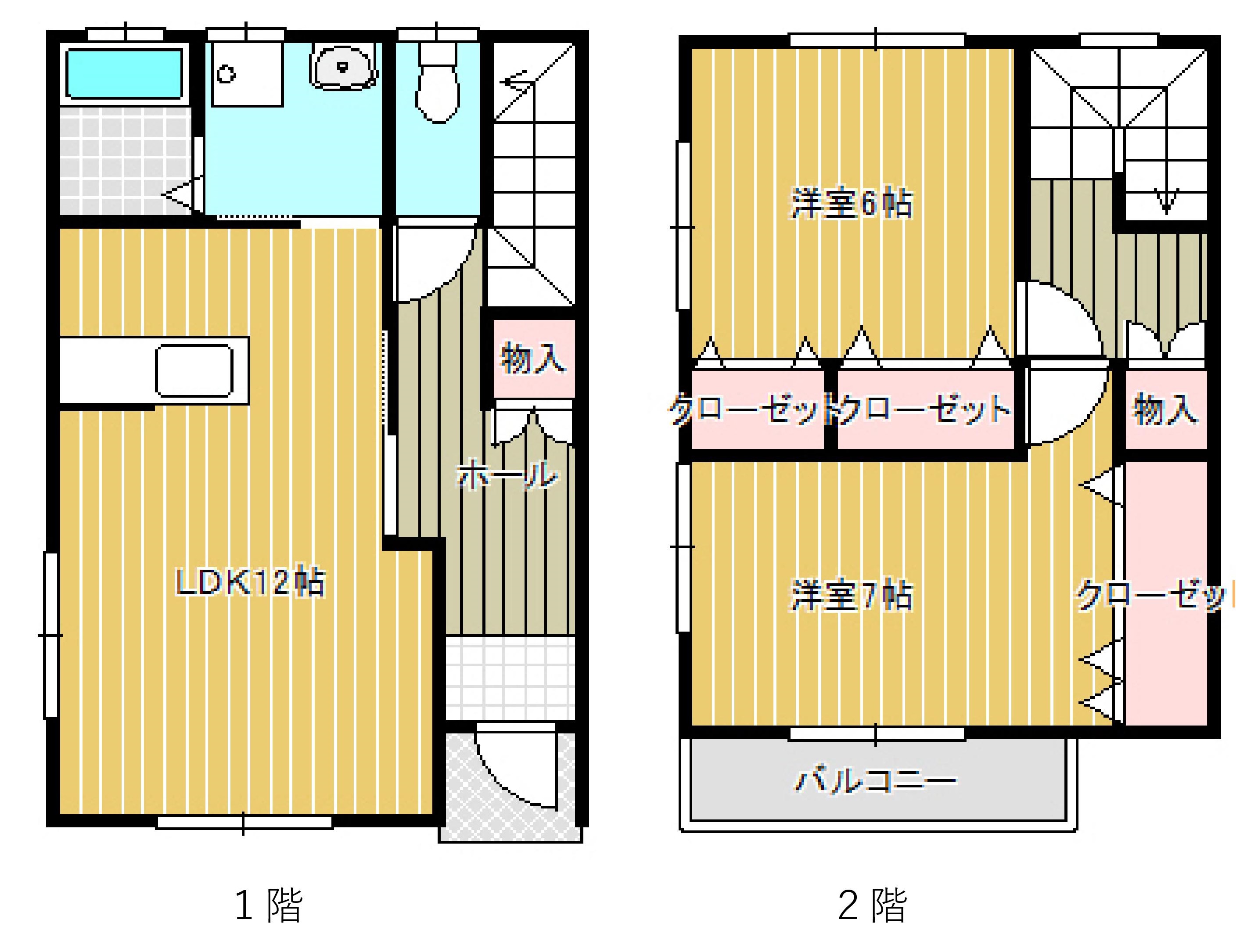 ポラールの間取り