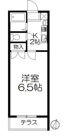 ドミール小岩の間取り