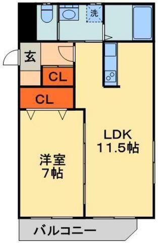 ノーブルステージ神明町の間取り