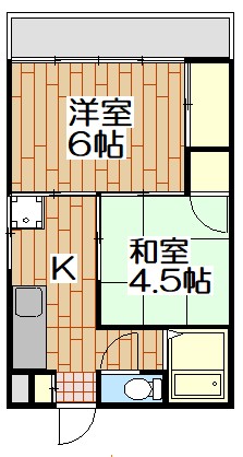 宇津木マンションの間取り