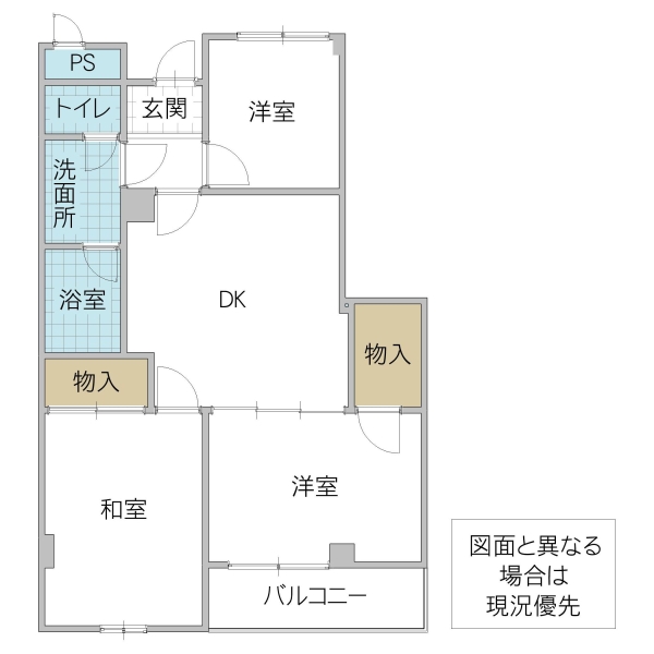 ヒルズMの間取り