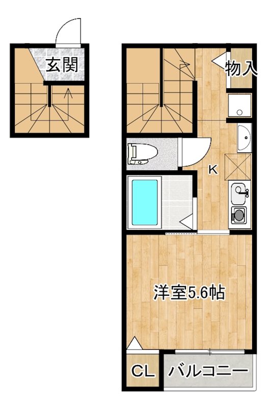 フリージアの間取り