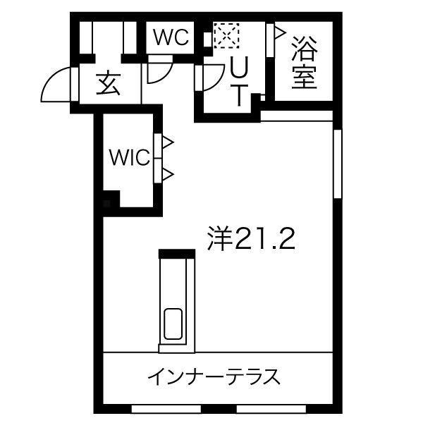 ラフィナート南16条の間取り