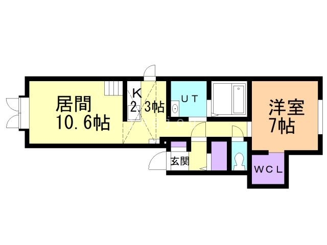 シャングリラＢの間取り