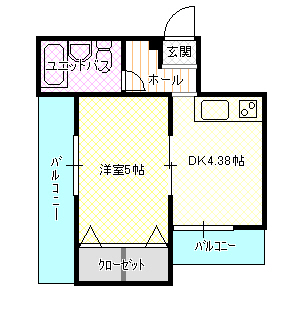 サンハイツ本町の間取り