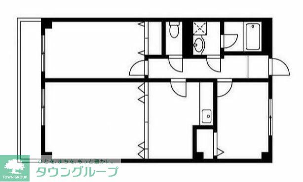 大田区田園調布のマンションの間取り