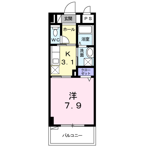 ハピネス　ガーデン（Ｄ）の間取り