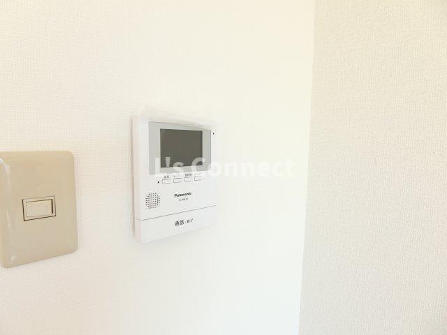 セキュリティ　突然の来客時もＴＶモニターホンでしっかり確認。