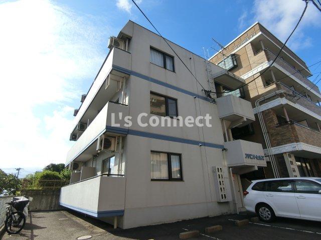 建物外観　都市ガス使用のマンションです。