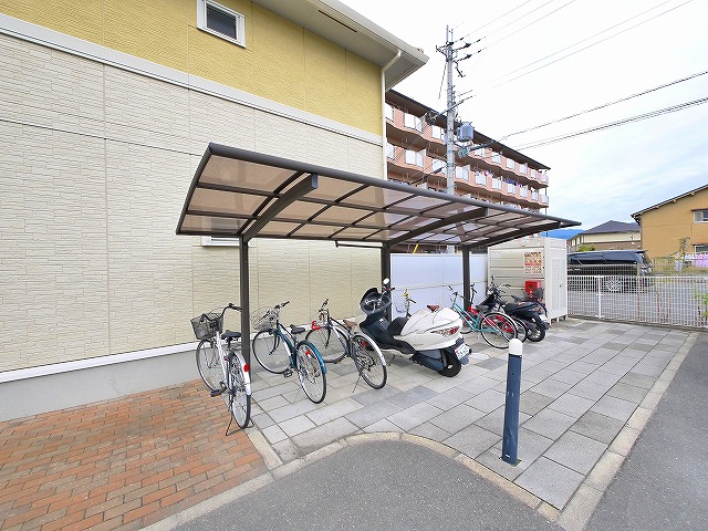 その他共有部分　広さに余裕がある駐輪場