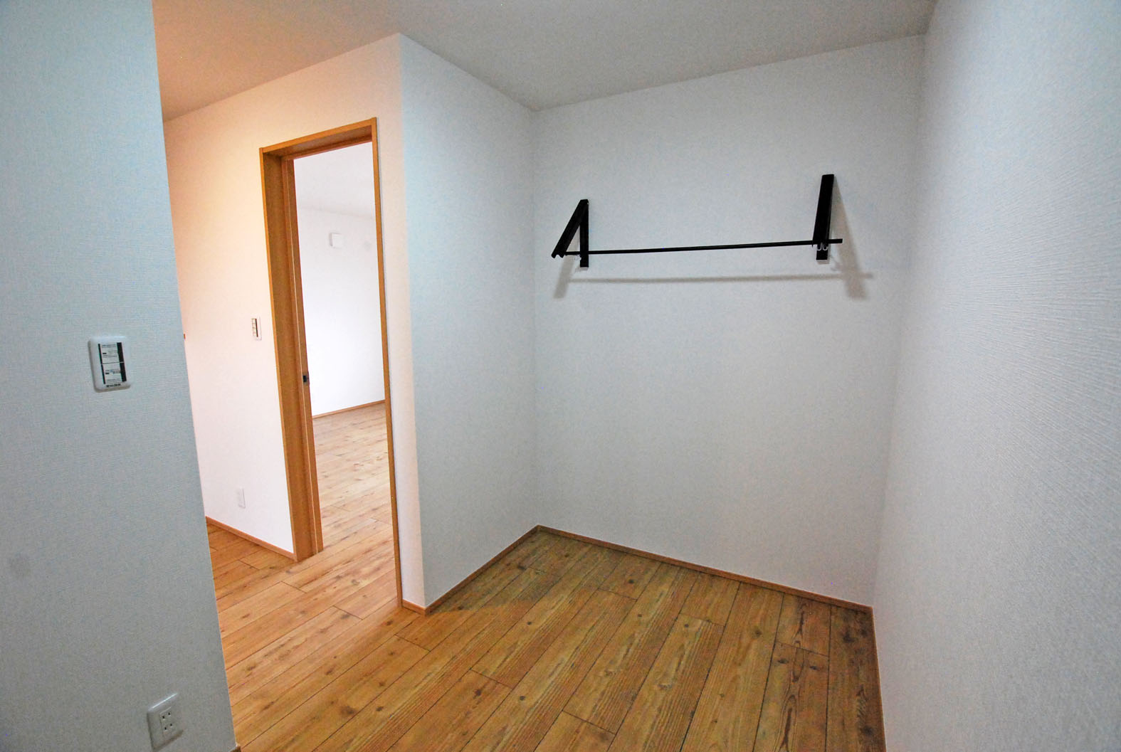 収納　2階ファミリークローゼット