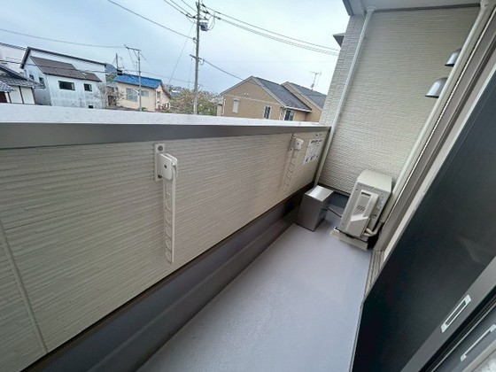 バルコニー　※２０１号室の写真です