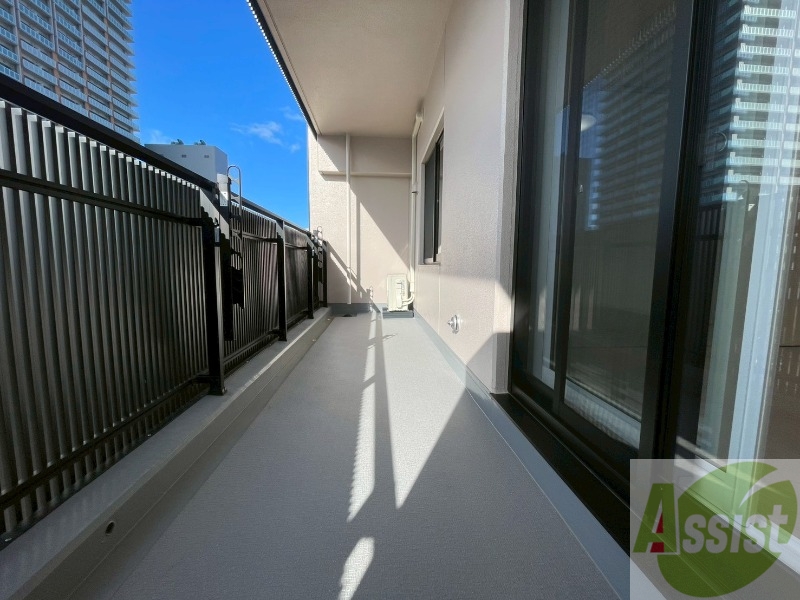 バルコニー　バルコニーです。洗濯物を干したり一息ついたりできますね！