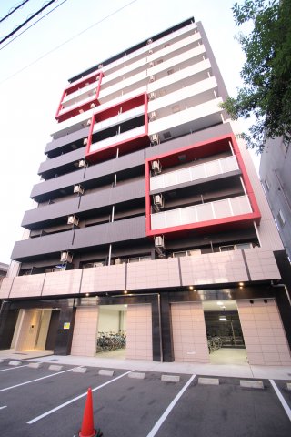 建物外観　ラシーヌ天王寺外観