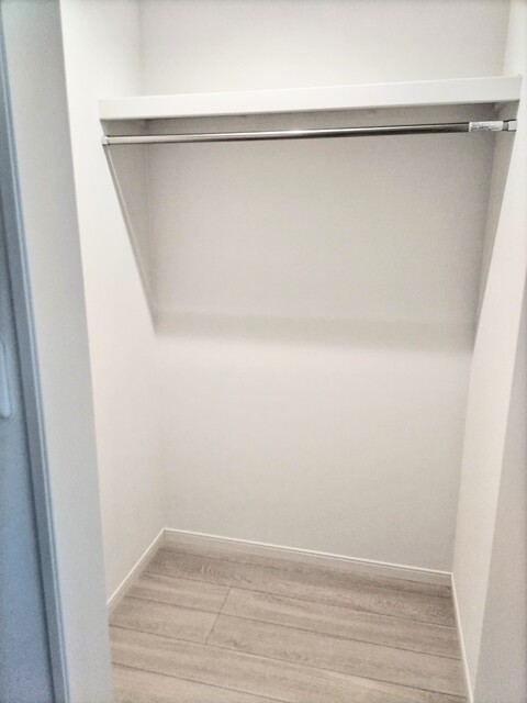 収納　ウォークインクローゼット