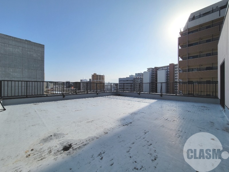 バルコニー　広々ルーフバルコニー♪