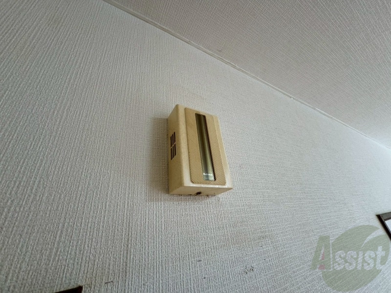 セキュリティ　来客時にはこちらのチャイムが鳴りますよ。