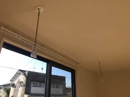 その他設備　室内物干し