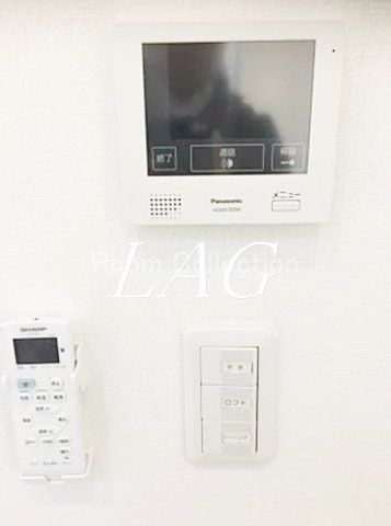 セキュリティ　モニター付インターホンです。