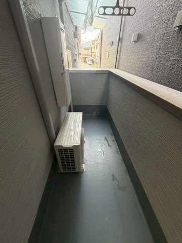 バルコニー　広々としたバルコニーです