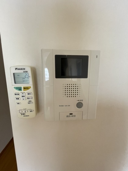 セキュリティ　※別部屋の写真です