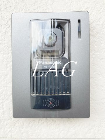 セキュリティ　モニター付きインターフォンです。