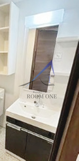 洗面設備　洗面台です。