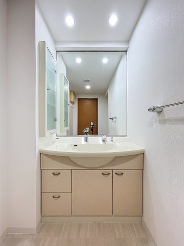 洗面設備　忙しい朝には欠かせない洗面所です♪