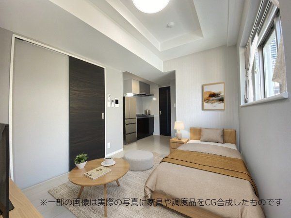 居室・リビング　※一部の画像は実際の写真に家具や調度品をCG合成したものです