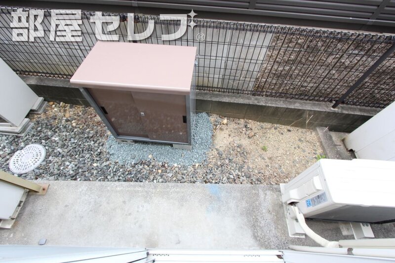 バルコニー　１階の写真です。