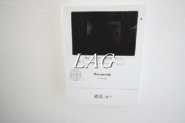 セキュリティ　モニター付きインターホンです。