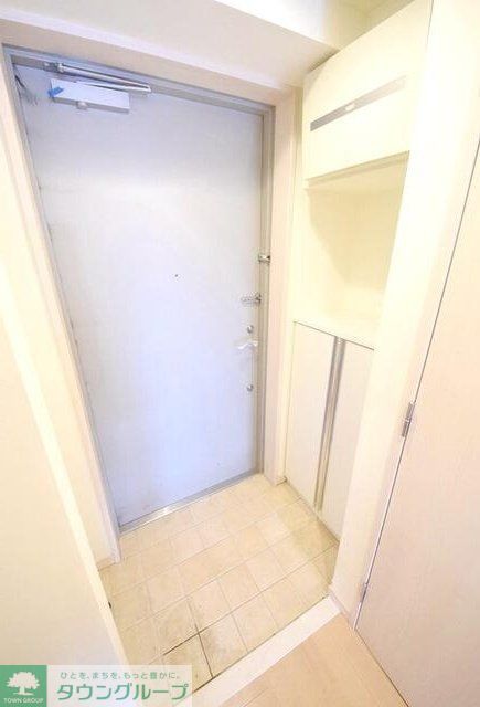 玄関　靴収納付の玄関