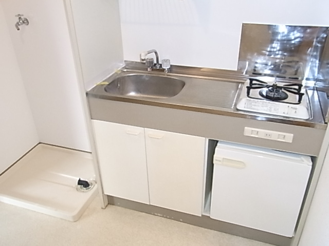 キッチン　キッチン、室内洗濯パン