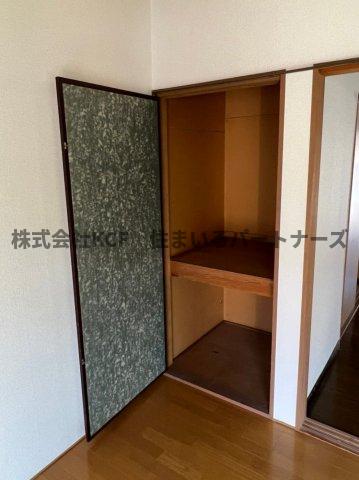 収納　大きなスペースがあり、収納には困りません