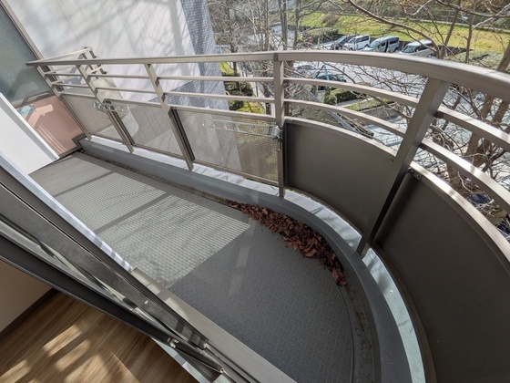 バルコニー　※別部屋の写真です