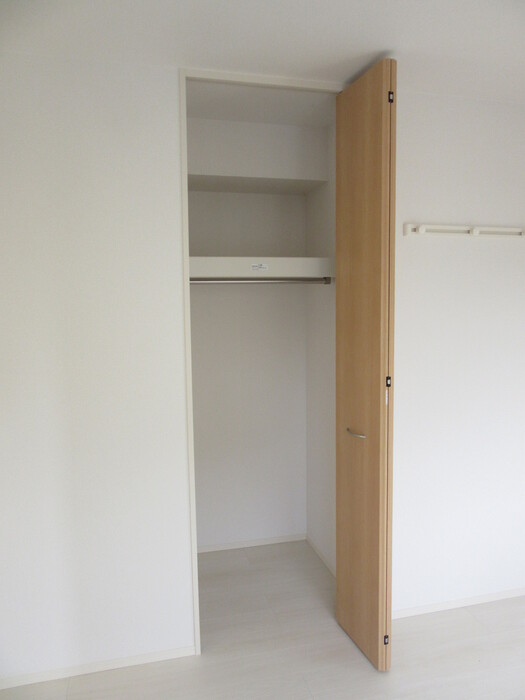 収納　たっぷりとした収納スペースです