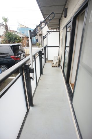 バルコニー　バルコニーがあります