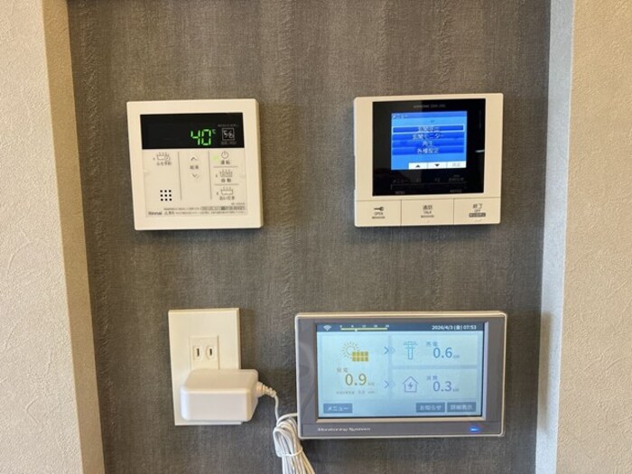 セキュリティ　コントロールパネル