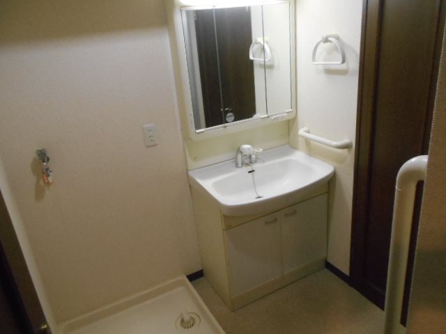 洗面設備　洗面所　室内洗濯機置場