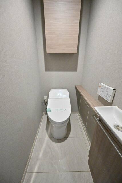 トイレ　ゆったりとした空間のトイレです