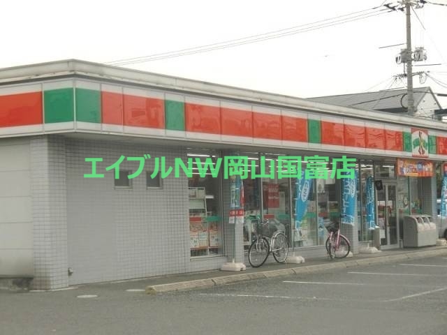 コンビニ　サンクス岡山中井店（コンビニ）まで413m