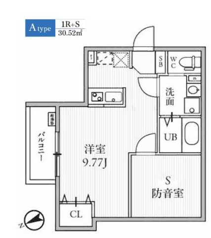 T’s Cuore MUSE落合南長崎の間取り写真