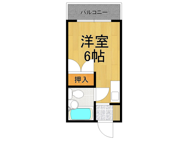 サンハイツの間取り写真