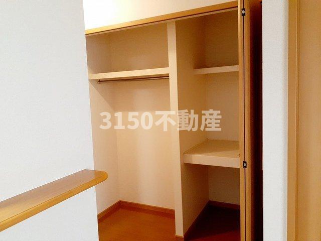 収納　収納のためのスペースです