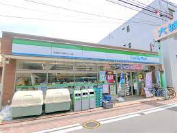 コンビニ　ファミリーマート 西蒲田大城通り入口店（コンビニ）まで206m