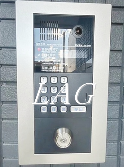 セキュリティ　オートロックです。